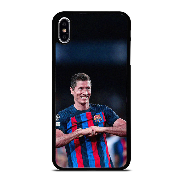 ROBERT LEWANDOWSKI BARCELONA iPhone XS Max Case Cover
