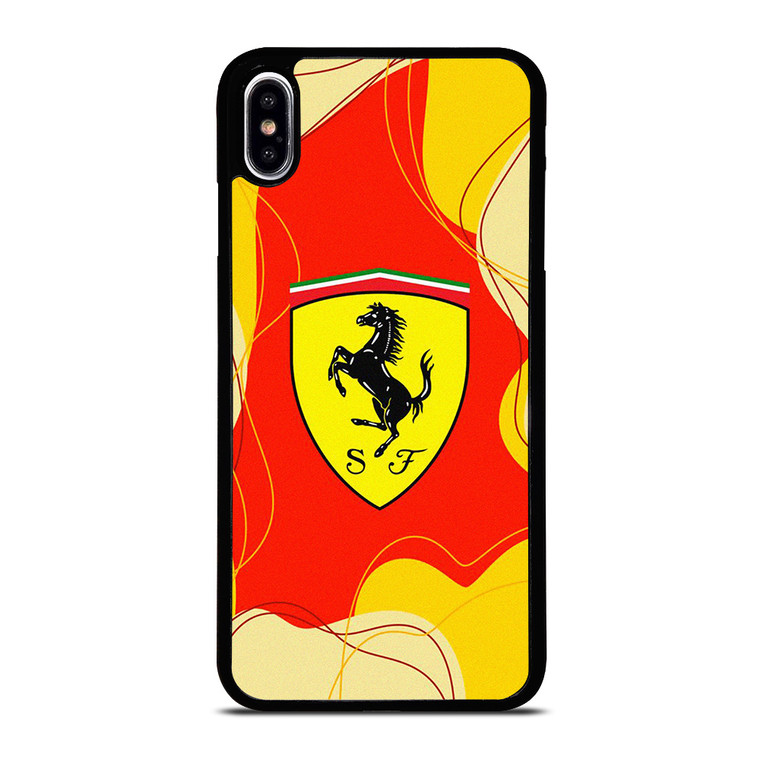 SCUDERIA FERRARI AESTHETIC LOGO iPhone XS Max Case Cover