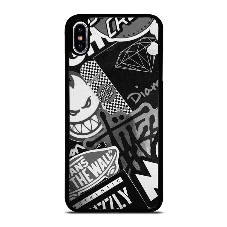 SKATEBOARD BRAND LOGO COLLECTION iPhone XS Max Case Cover