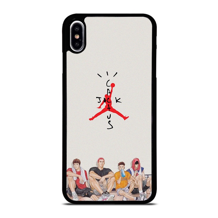 SLAM DUNK CACTUS JACK AIR JORDAN iPhone XS Max Case Cover