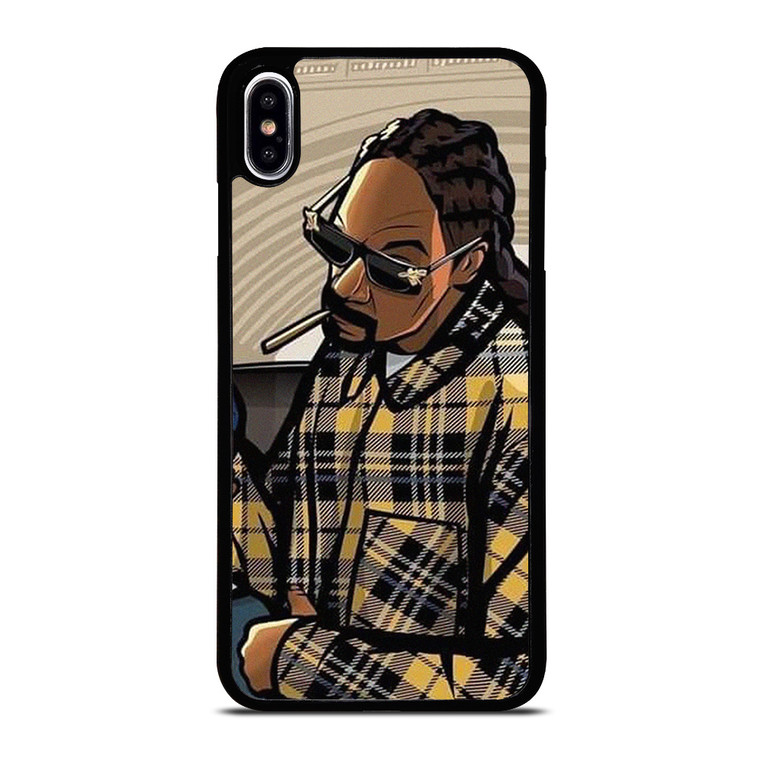 SNOOP DOG RAPPER CARTOON iPhone XS Max Case Cover