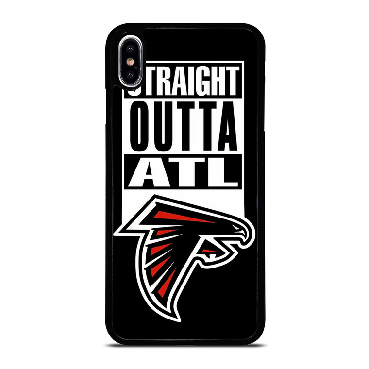 STRAIGHT OUTTA ATLANTA FALCONS FOOTBALL iPhone XS Max Case Cover