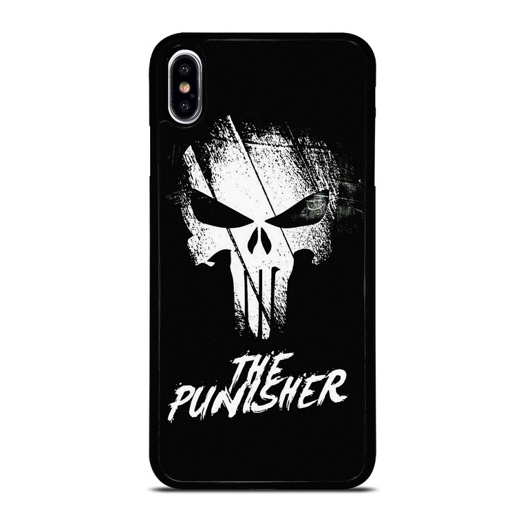 THE PUNISHER BRUSHED LOGO iPhone XS Max Case Cover