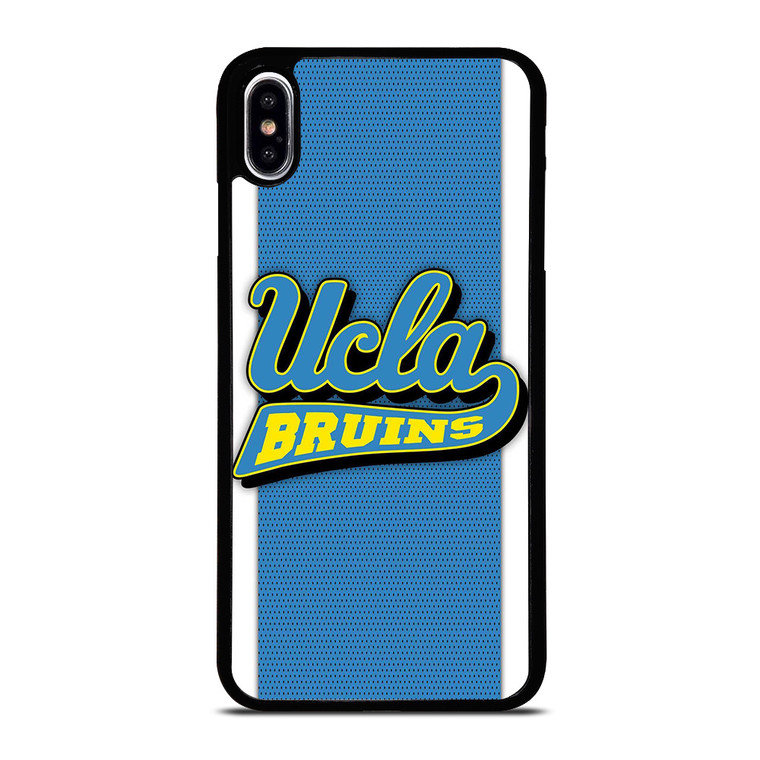 UCLA BRUINS CARBON LOGO iPhone XS Max Case Cover