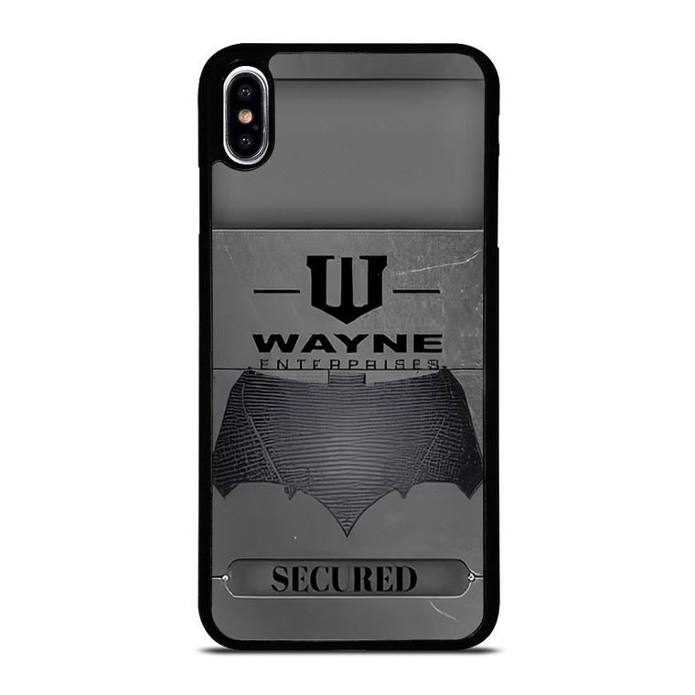 WAYNE ENTERPRISES METAL LOGO iPhone XS Max Case Cover
