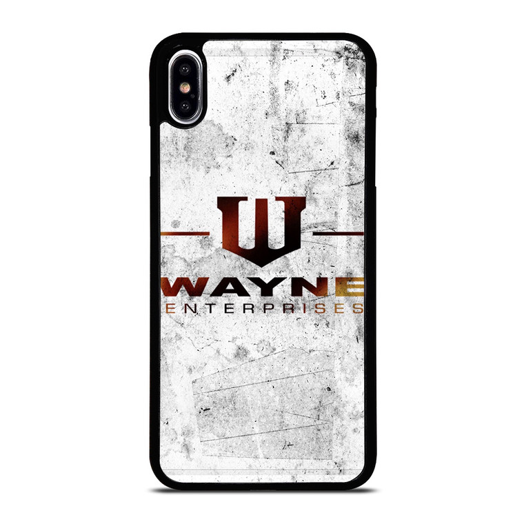 WAYNE ENTERPRISES WHITE LOGO iPhone XS Max Case Cover