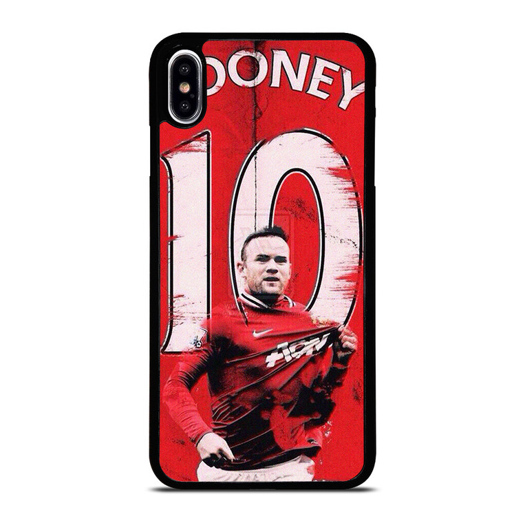 WAYNE ROONEY MAN UNITED LEGEND iPhone XS Max Case Cover