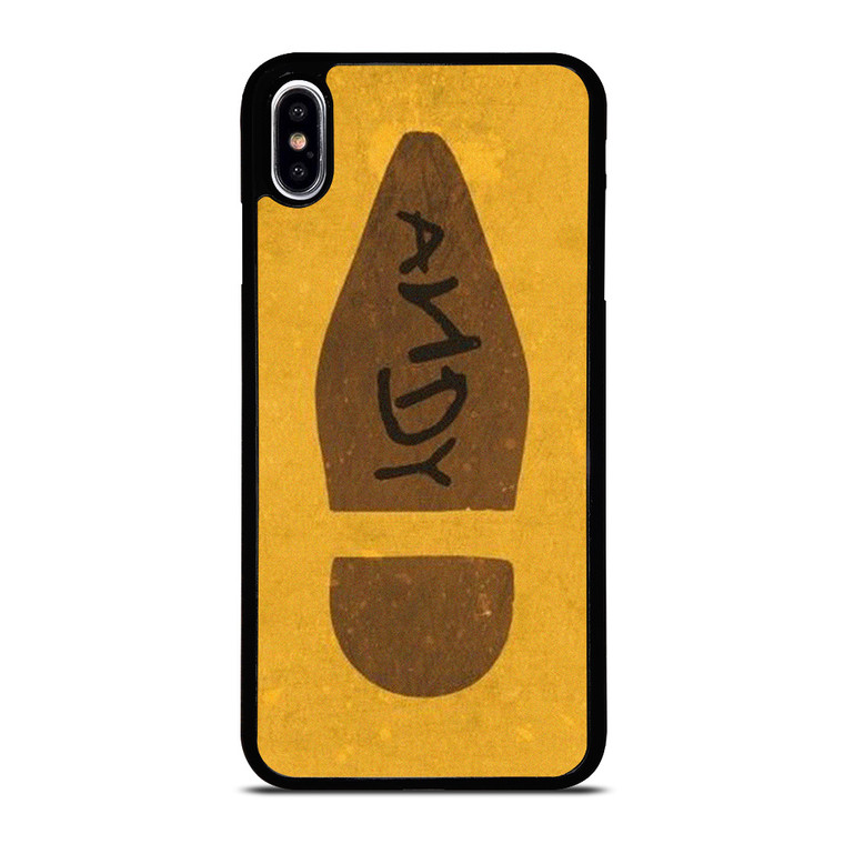 WOODY FOOTPRINTS ANDY TOY STORY iPhone XS Max Case Cover
