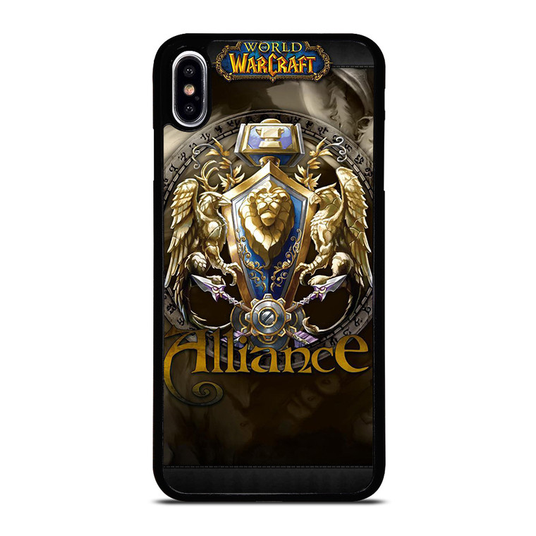 WORLD OF WARCRAFT GAMES EMBLEM iPhone XS Max Case Cover