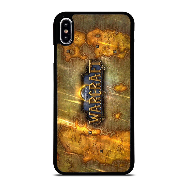 WORLD OF WARCRAFT GAMES MAP 2 iPhone XS Max Case Cover