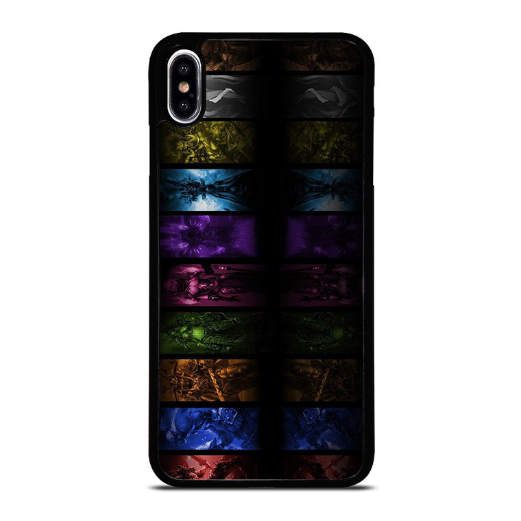 WORLD OF WARCRAFT HERO COLLAGE iPhone XS Max Case Cover