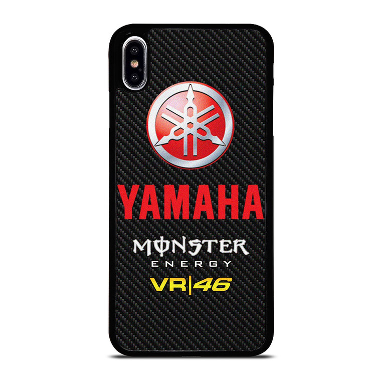 YAMAHA RACING VR46 CARBON LOGO iPhone XS Max Case Cover YAMAHA RACING VR46 CARBON LOGO iPhone XS Max Case Cover