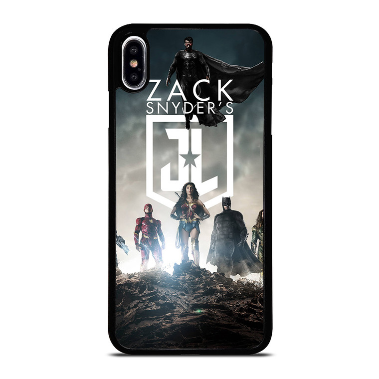 ZACK SNYDERS JUSTICE LEAGUE SUPERHERO MOVIES iPhone XS Max Case Cover