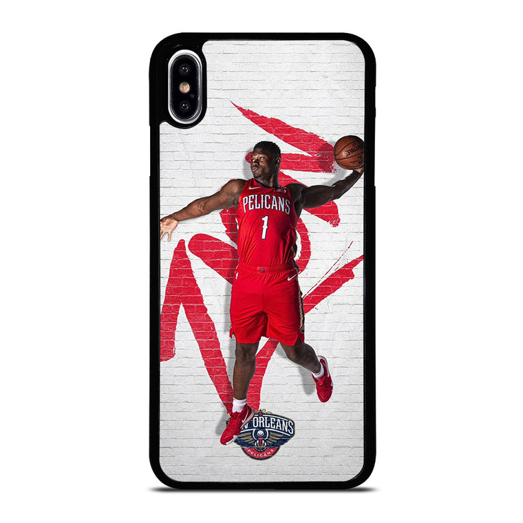 ZION WILLIAMSON NEW ORLEANS PELICANS NBA 2 iPhone XS Max Case Cover