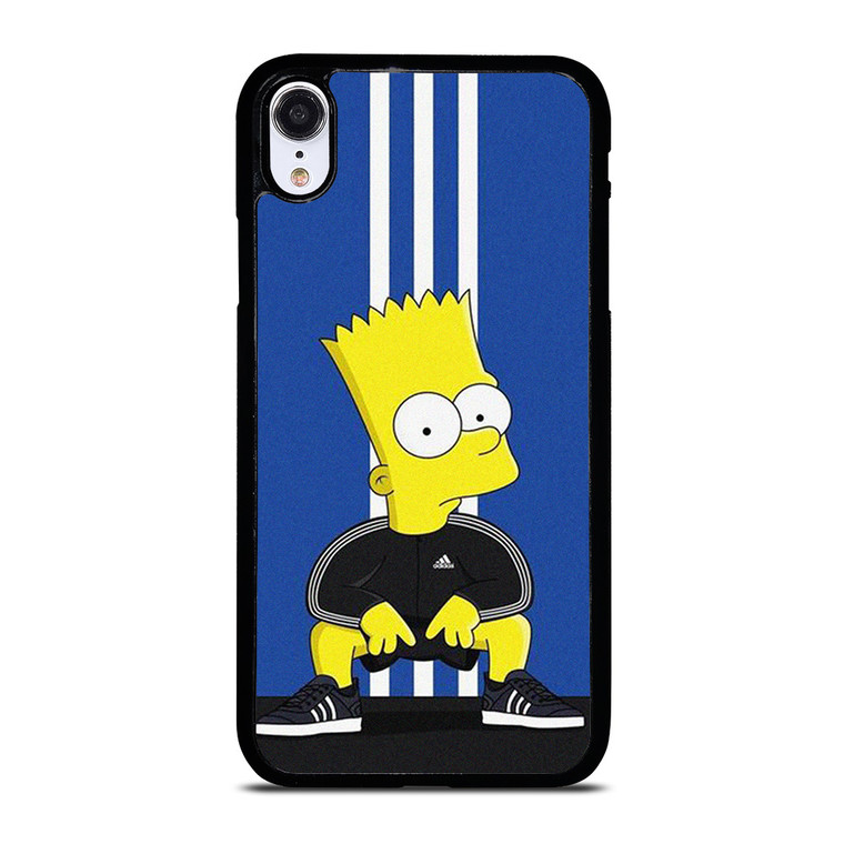 BART SIMPSONS ADIDAS STRIPE iPhone XR Case Cover