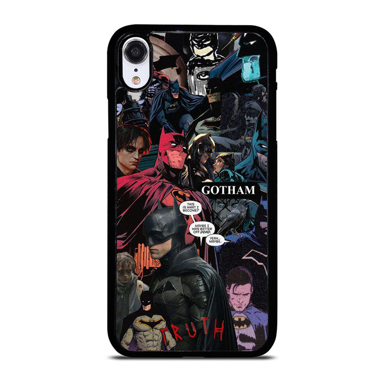BATMAN GOTHAM CITY COLLAGE iPhone XR Case Cover