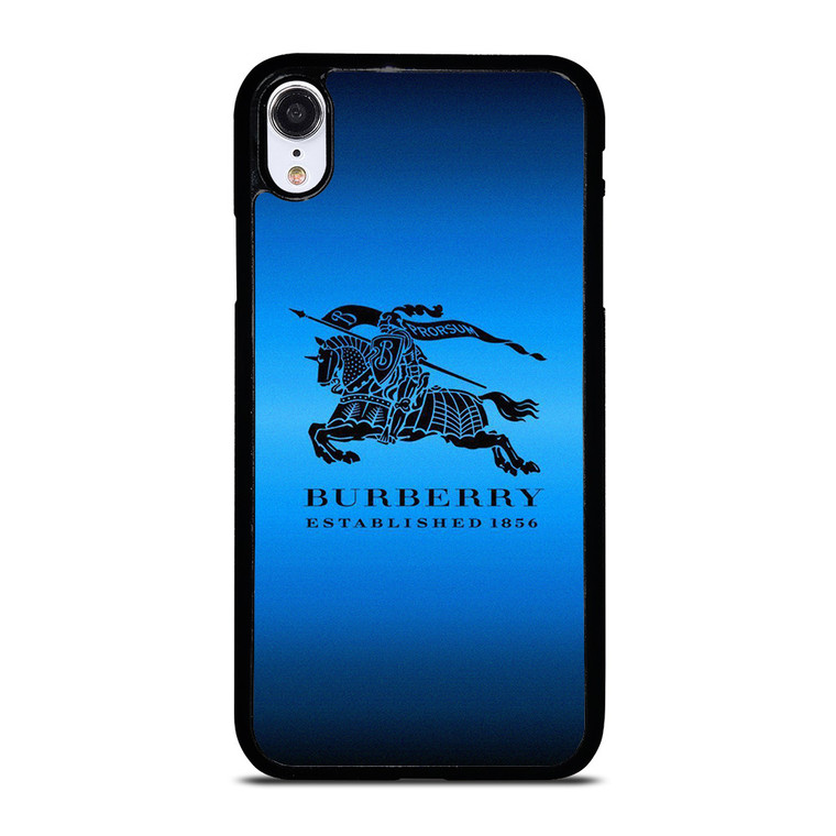 BURBERRY BLUE LOGO iPhone XR Case Cover
