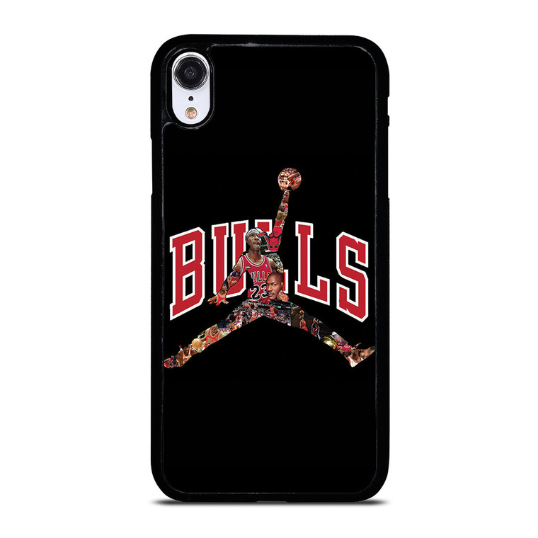 CHICAGO BULLS MICHAEL JORDAN JUMP iPhone XR Case Cover
