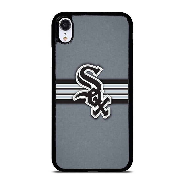 CHICAGO WHITE SOX STRIPE LOGO iPhone XR Case Cover CHICAGO WHITE SOX STRIPE LOGO iPhone XR Case Cover