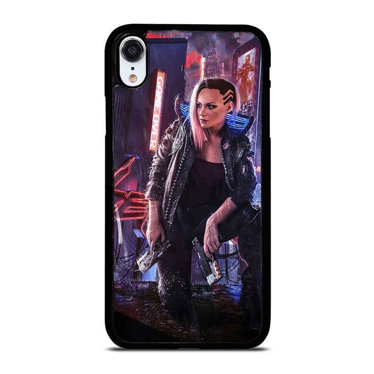 CYBERPUNK 2077 GIRL iPhone XR Case Cover