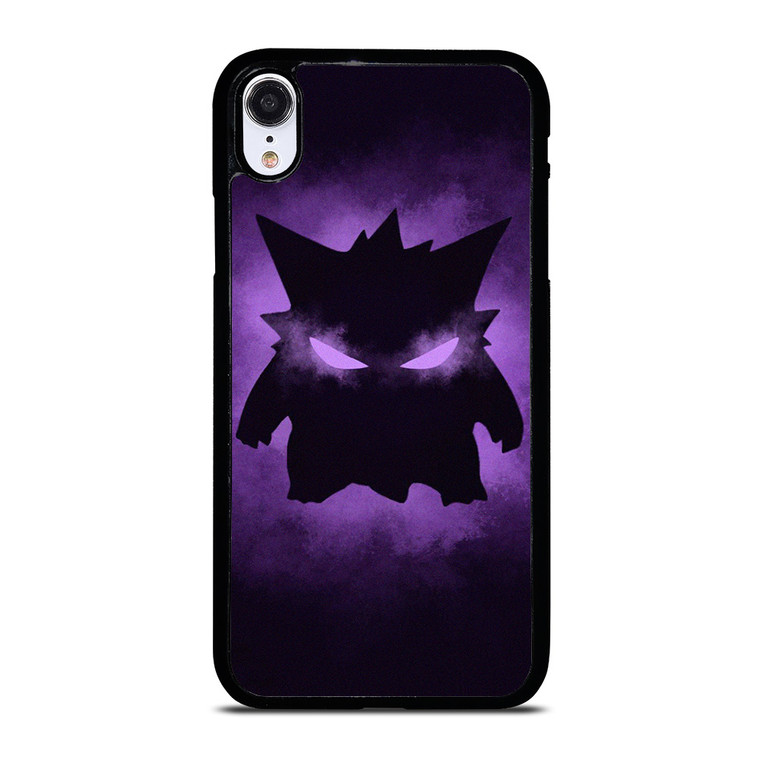 GENGAR SILHOUETTE POKEMON ANIME iPhone XR Case Cover