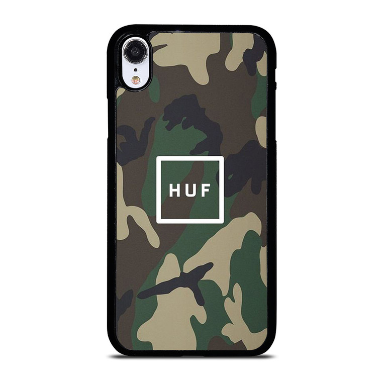 HUF ARMY CAMO LOGO iPhone XR Case Cover HUF ARMY CAMO LOGO iPhone XR Case Cover