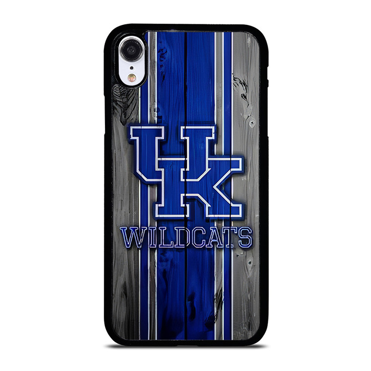 KENTUCKY WILDCATS WOODEN LOGO iPhone XR Case Cover
