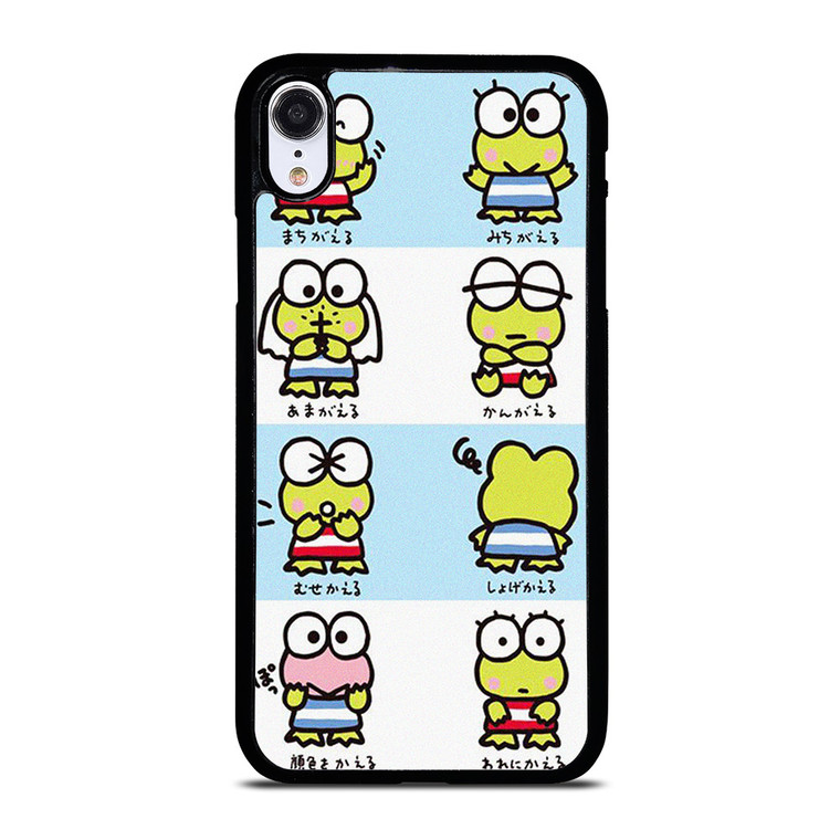KEROPPI SANRIO CARTOON COLLAGE iPhone XR Case Cover
