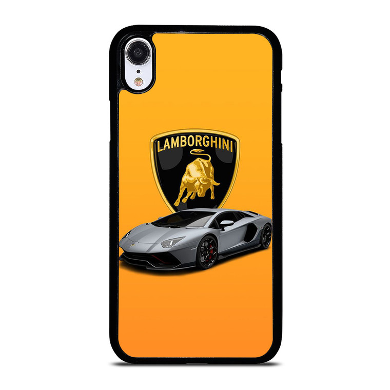 LAMBORGHINI ORANGE EMBLEM iPhone XR Case Cover