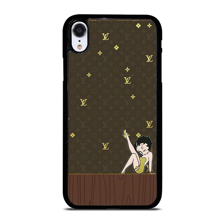 LOUIS VUITTON BETTY BOOP CARTOON iPhone XR Case Cover
