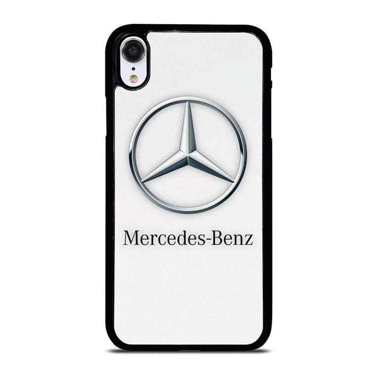 MERCEDES BENZ WHITE EMBLEM iPhone XR Case Cover