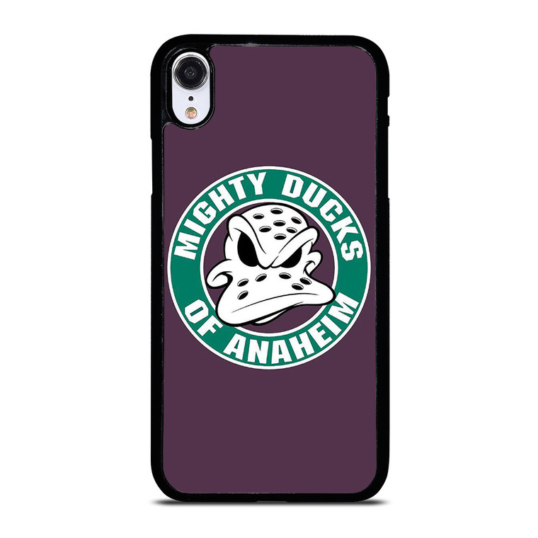 MIGHTY DUCKS HOCKEY BADGE iPhone XR Case Cover