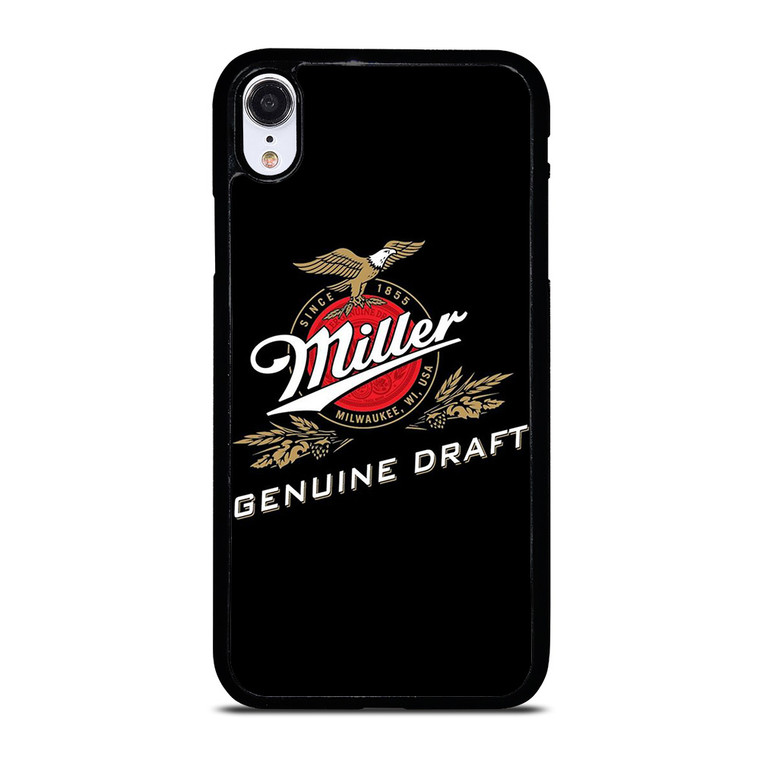 MILLER BEER LOGO GENUINE DRAFT iPhone XR Case Cover