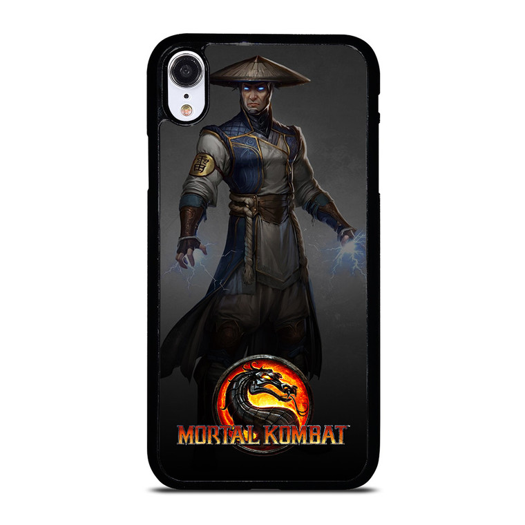 MORTAL KOMBAT RAIDEN GAMES LOGO iPhone XR Case Cover