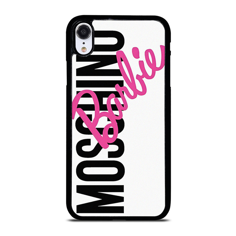 MOSCHINO BARBIE LOGO iPhone XR Case Cover