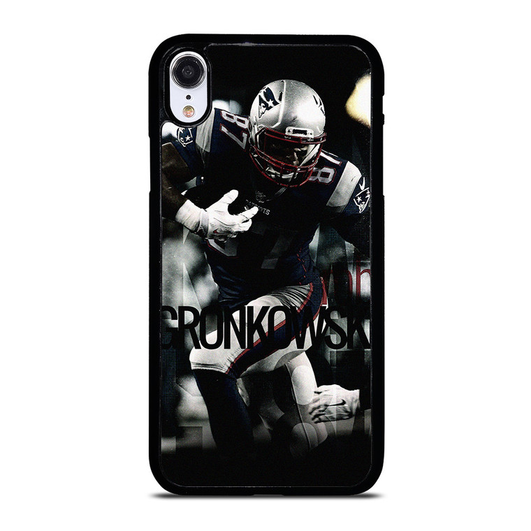 NEW ENGLAND PATRIOTS NFL ROB GRONKOWSKI iPhone XR Case Cover