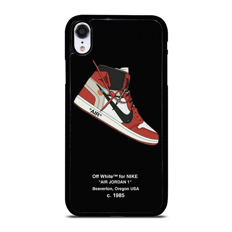 NIKE AIR JORDAN 1 OFF WHITE iPhone XR Case Cover