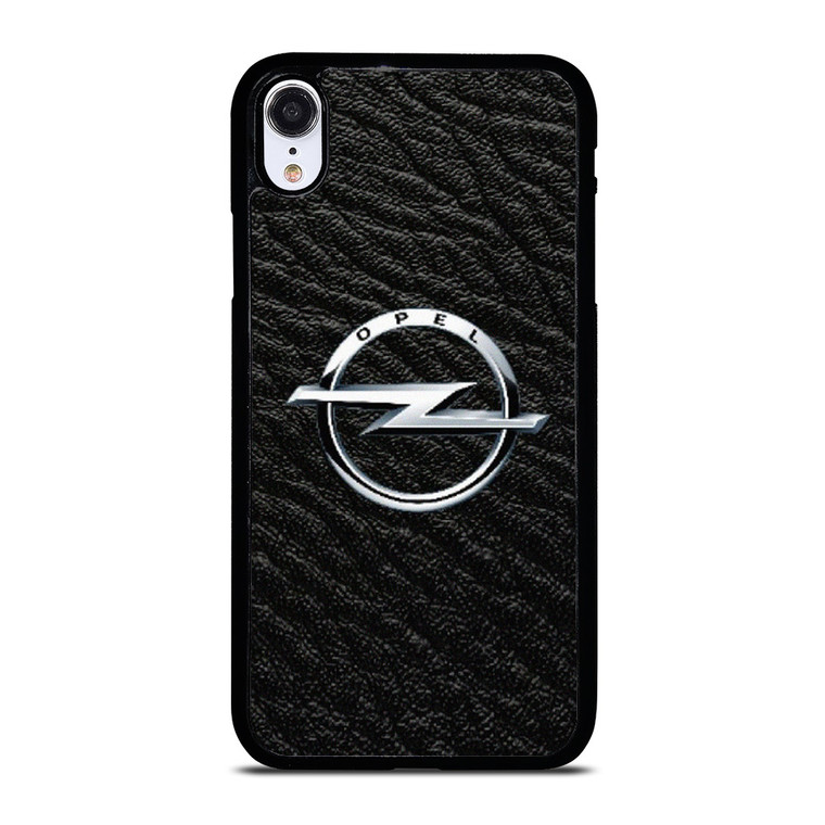 OPEL LEATHER LOGO iPhone XR Case Cover