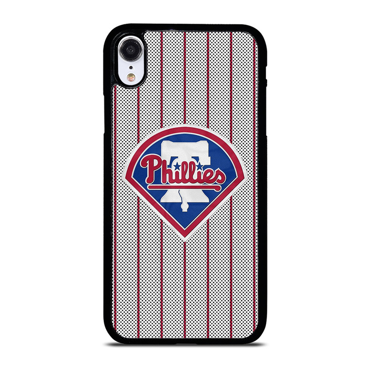 PHILADELPHIA PHILLIES CARBON LOGO iPhone XR Case Cover