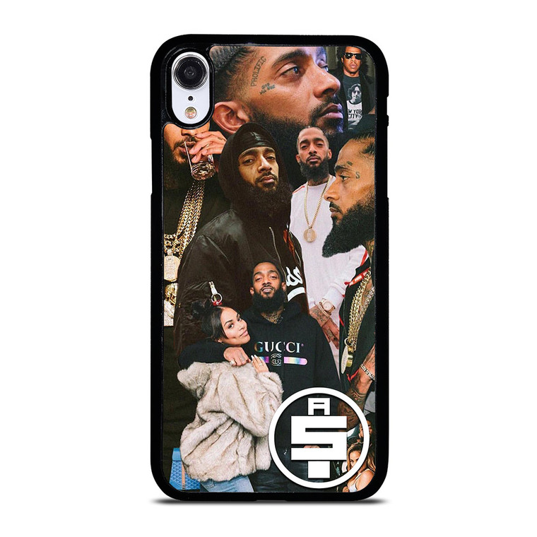 RAPPER NIPSEY HUSSLE COLLAGE iPhone XR Case Cover