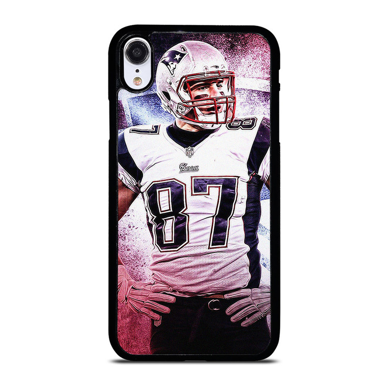 ROB GRONKOWSKI NEW ENGLAND PATRIOT NFL iPhone XR Case Cover