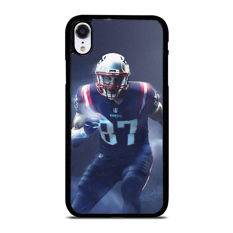 ROB GRONKOWSKI NEW ENGLAND PATRIOTS 87 iPhone XR Case Cover