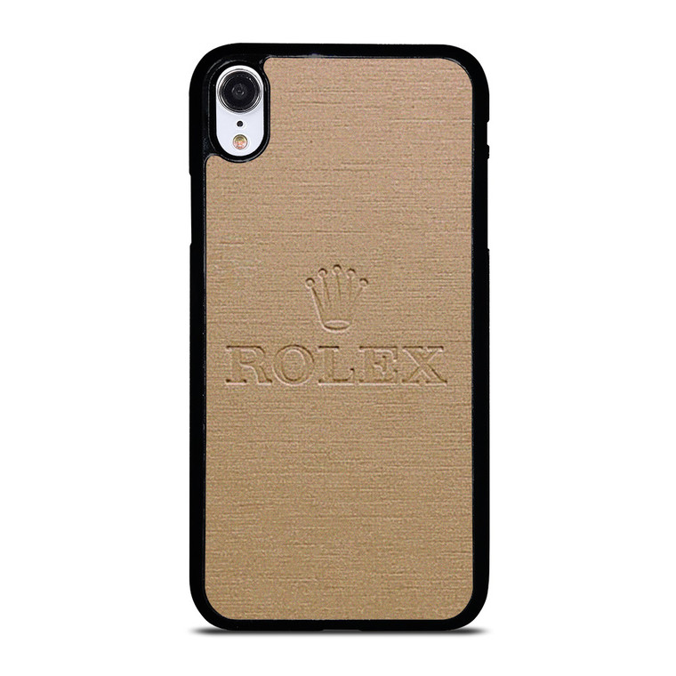 ROLEX WATCHES BROWN iPhone XR Case Cover