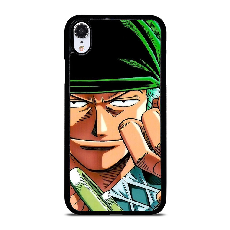RORONOA ZORO ONE PIECE CARTOON iPhone XR Case Cover