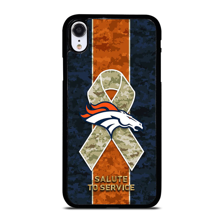 SALUTE TO SERVICE DENVER BRONCOS iPhone XR Case Cover