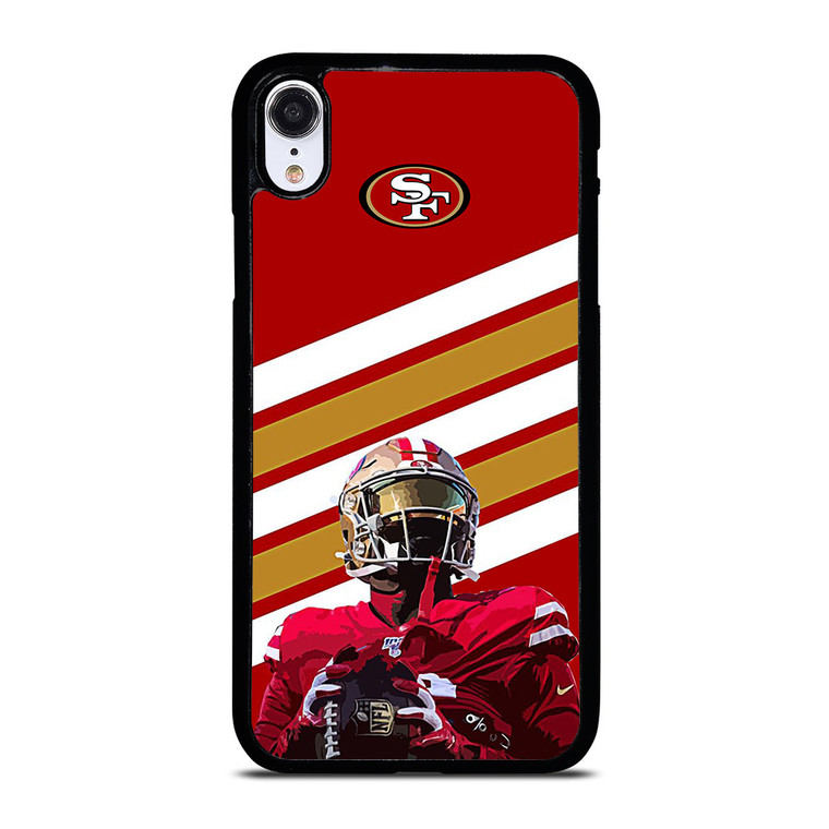 SAN FRANCISCO 49ERS STRIPE LOGO iPhone XR Case Cover