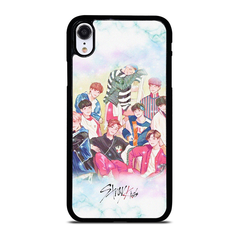 STRAY KIDS ANIME ART iPhone XR Case Cover