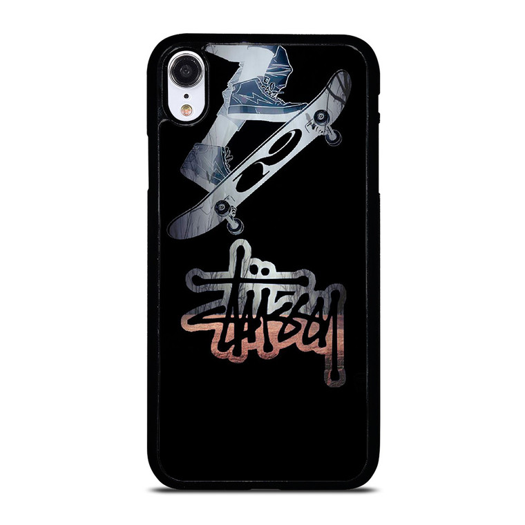 STUSSY SKATEBOARD LOGO iPhone XR Case Cover STUSSY SKATEBOARD LOGO iPhone XR Case Cover