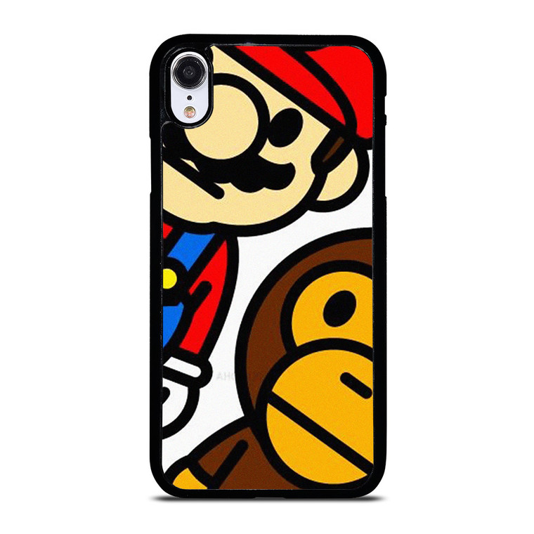 SUPER MARIO BROS BABY MILO BAPE iPhone XR Case Cover