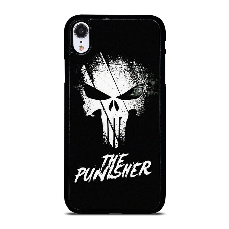 THE PUNISHER BRUSHED LOGO iPhone XR Case Cover